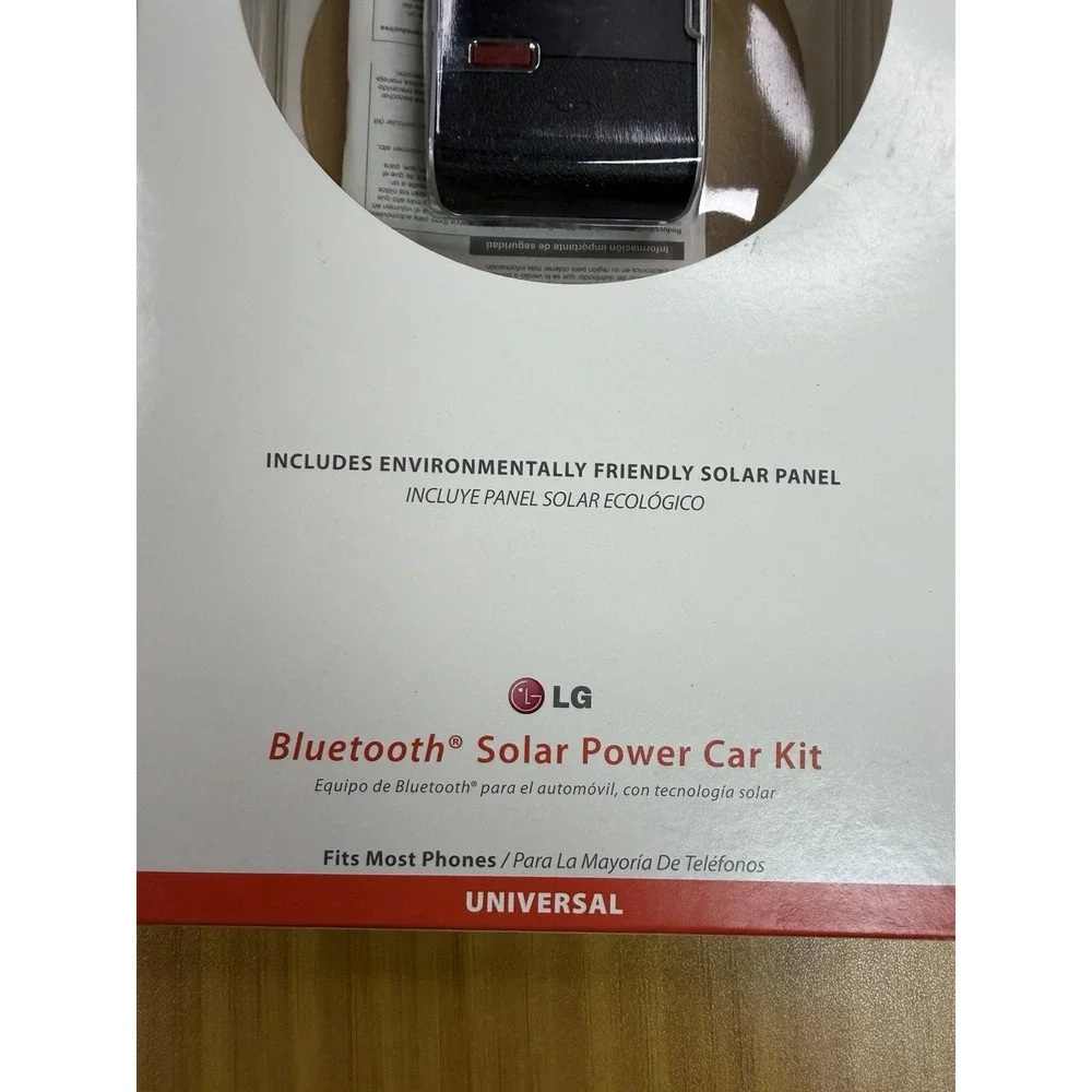 LG HFB-500 Bluetooth Solar Powered Hands-Free Car Kit